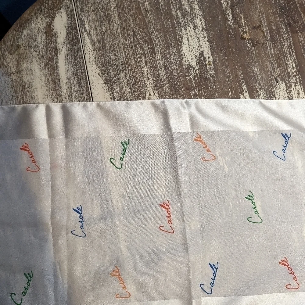 Carole Little Women's scarf with rainbow colored 